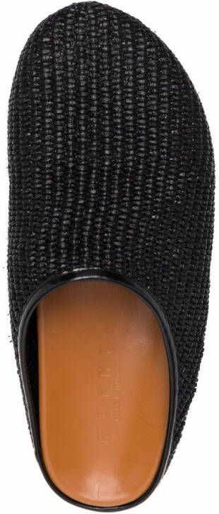 Marni Sabot slip-on shoes Black