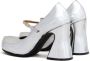 Marni sculpted-heel Mary Jane pumps Silver - Thumbnail 3