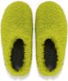 Marni Fussbet Sabot calf-hair slippers Green - Thumbnail 4
