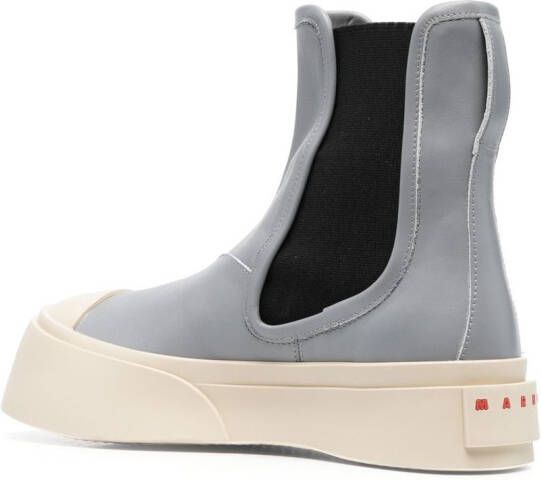 Marni Pablo leather Chelsea boots Grey