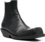 Marni square-toe leather ankle boots Black - Thumbnail 2