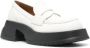 Marni two-tone leather loafers White - Thumbnail 2