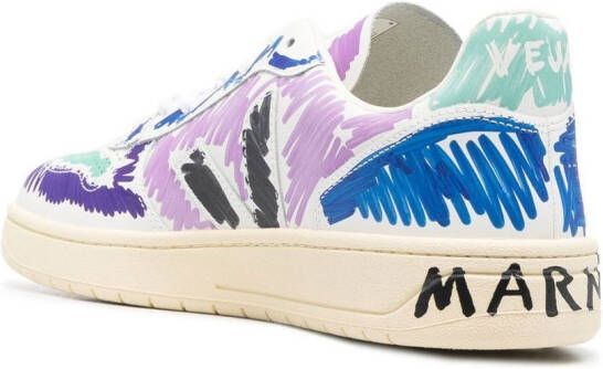 Marni x Veja low-top sneakers Purple