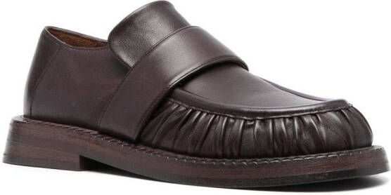 Marsèll 30mm calf leather loafers Brown