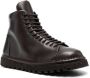 Marsèll 35mm lace-up leather boots Brown - Thumbnail 2