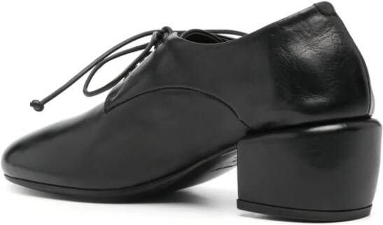 Marsèll 50mm almond leather oxford shoes Black