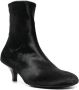 Marsèll 50mm kitten-heel leather boots Black - Thumbnail 2