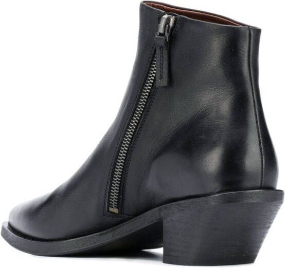 Marsèll 50mm tapered heel boots Black