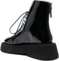 Marsèll 55mm patent lace-up boots Black - Thumbnail 3