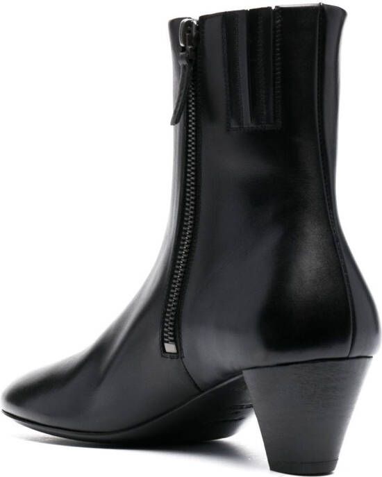 Marsèll 60mm heeled leather boots Black