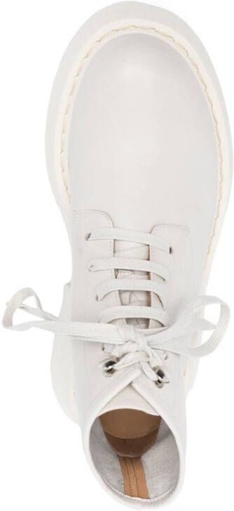Marsèll 60mm leather lace-up boots Neutrals