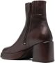 Marsèll 70mm heeled leather boots Brown - Thumbnail 3