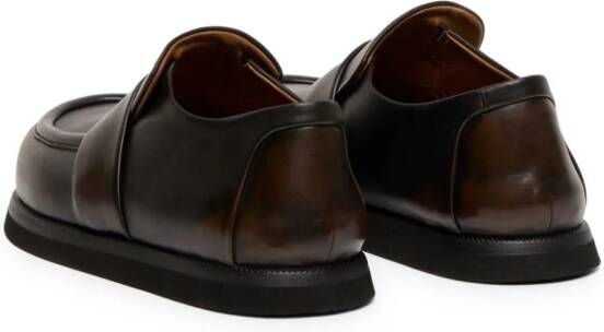 Marsèll Accom leather loafers Brown