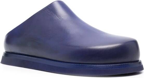 Marsèll Accom leather mules Blue