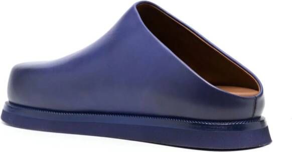 Marsèll Accom leather mules Blue