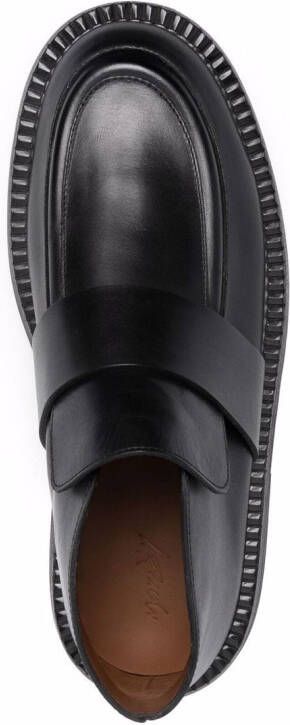 Marsèll Alluce slip-on leather boots Black