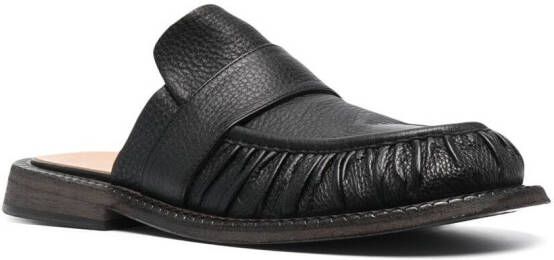 Marsèll Alluce slip-on leather loafers Black
