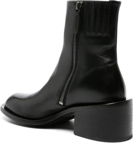 Marsèll Allucino 60mm leather ankle boots Black