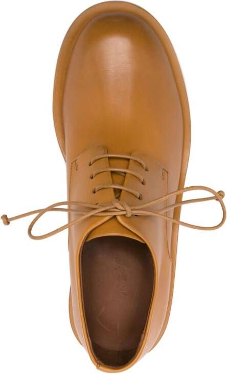 Marsèll Allucino 65mm derby shoes Yellow