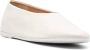 Marsèll almond-toe leather ballerina shoes White - Thumbnail 2