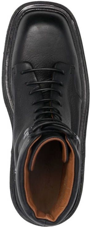 Marsèll ankle lace-up fastening boots Black