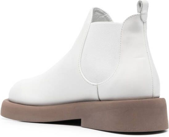 Marsèll ankle leather boots White