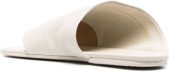 Marsèll asymmetric leather sandals Neutrals