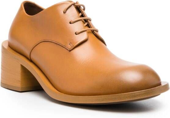 Marsèll block-heel Oxford shoes Brown