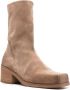 Marsèll block-heel suede ankle boots Brown - Thumbnail 2