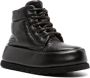 Marsèll Bombo 65mm leather lace-up shoes Black - Thumbnail 2