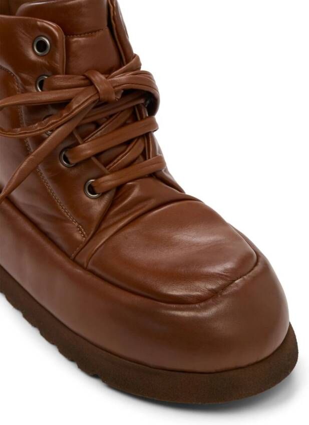 Marsèll Bombo leather boots Brown