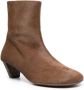 Marsèll brushed-hair round-toe boots Brown - Thumbnail 2