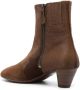 Marsèll brushed-hair round-toe boots Brown - Thumbnail 3