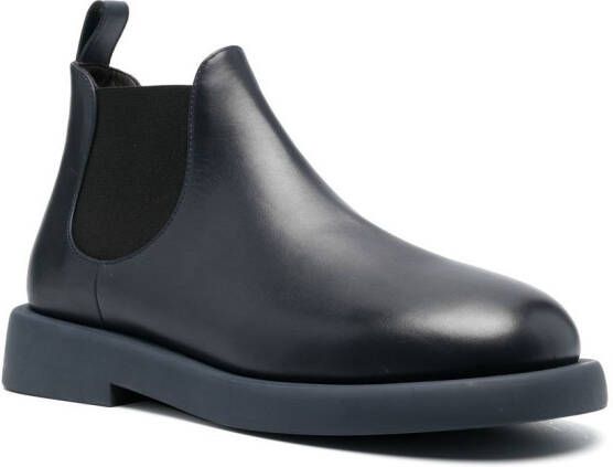 Marsèll calf leather ankle boots Blue