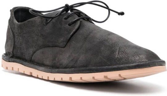 Marsèll calf leather derby shoes Black