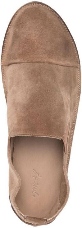 Marsèll calf leather slippers Brown