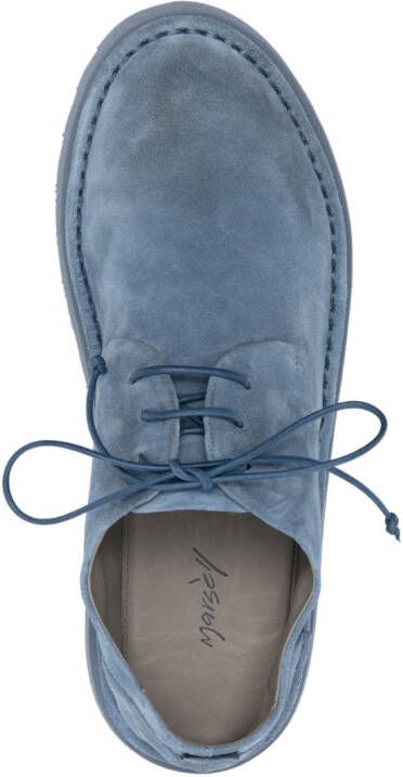 Marsèll calf suede Derby shoes Blue