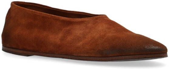 Marsèll calf suede loafers Brown