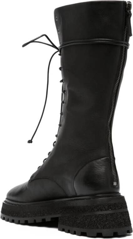 Marsèll Carro lace-up leather boots Black