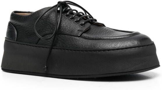 Marsèll Cassapana leather derby shoes Black