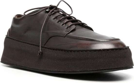 Marsèll Cassapana leather derby shoes Brown