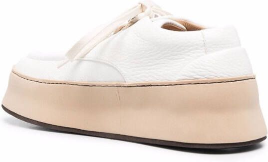 Marsèll Cassapana leather derby shoes White