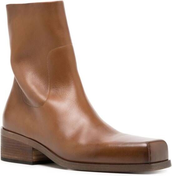 Marsèll Cassello 50mm leather boots Brown