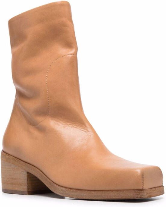 Marsèll Cassello 55mm ankle boots Neutrals
