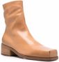 Marsèll Cassello leather ankle boots Brown - Thumbnail 2
