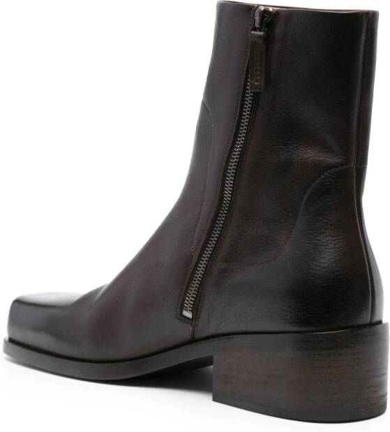 Marsèll Cassello leather boots Brown