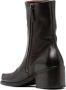 Marsèll Cassello square-toe leather boots Brown - Thumbnail 3