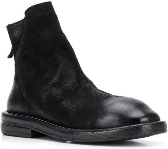 Marsèll chunky block 35mm heel ankle boots Black