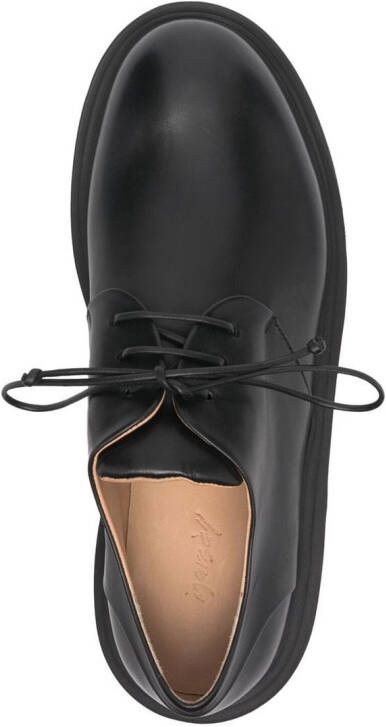 Marsèll chunky-heel leather derby shoes Black