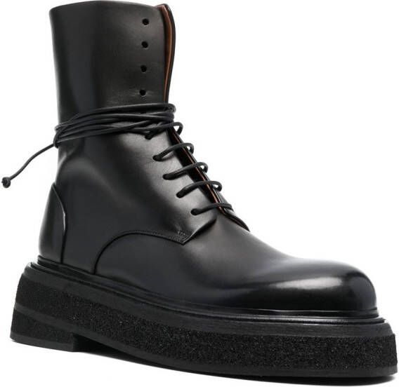 Marsèll chunky lace-up boots Black